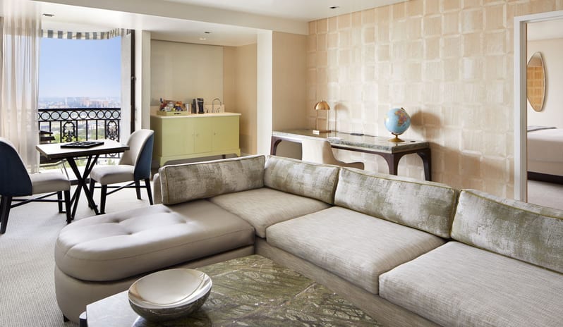 The London West Hollywood at Beverly Hills - One Bedroom London Suite Living Room